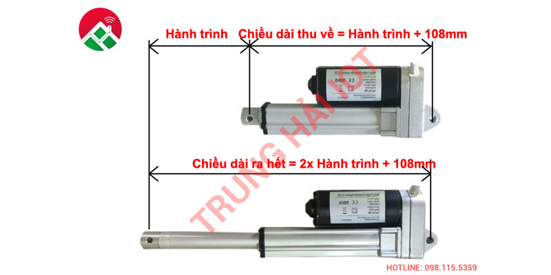 xi lanh điện chất lượng cao
