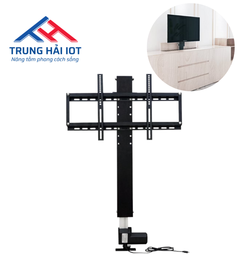 Giá Treo Nâng Hạ Tivi Tự Động Giấu Tủ TV01