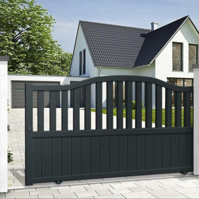 Cửa cổng lùa 1 cánh tự động phù hợp cho nhiều không gian