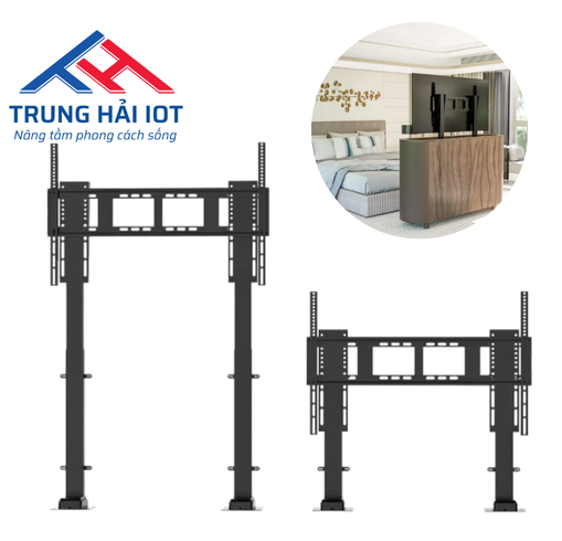 Giá Treo TiVi 2 Chân Giấu Tủ